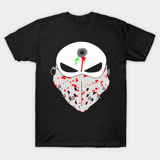 Salami Corvus Mask T-Shirt by theREALtmo